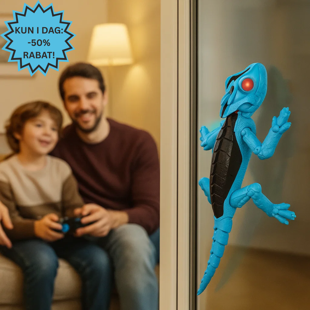 WallCrawl™ | Den fantastiske klatre-øglegadget