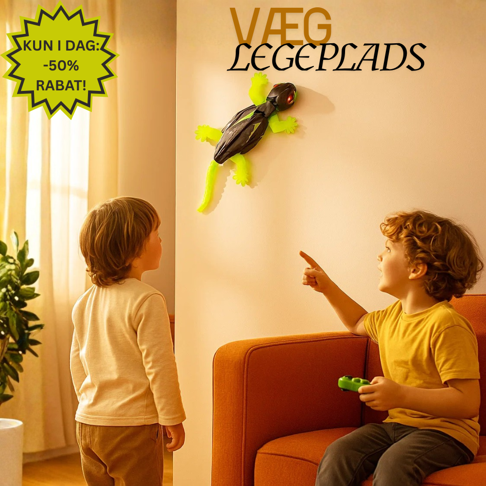 WallCrawl™ | Den fantastiske klatre-øglegadget