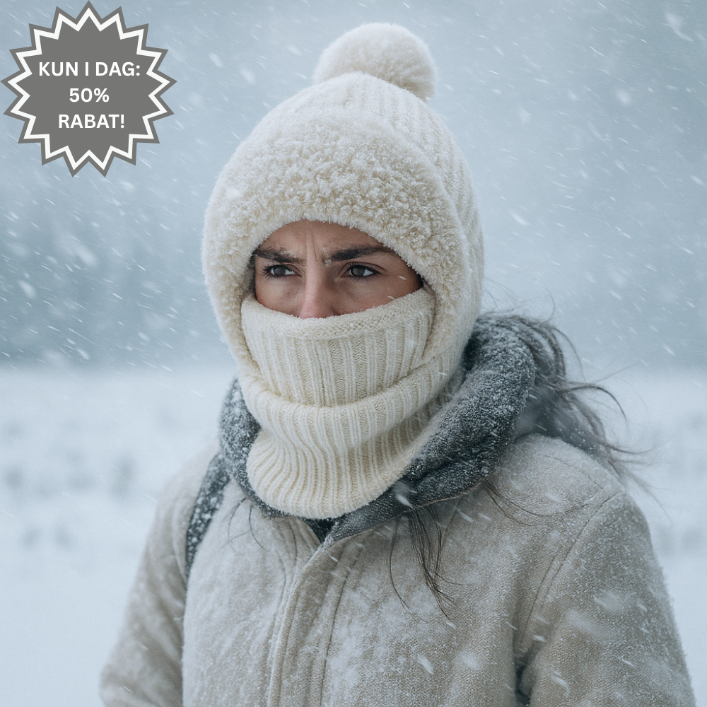 FrostShield™ | Vinterhat med Halsrør
