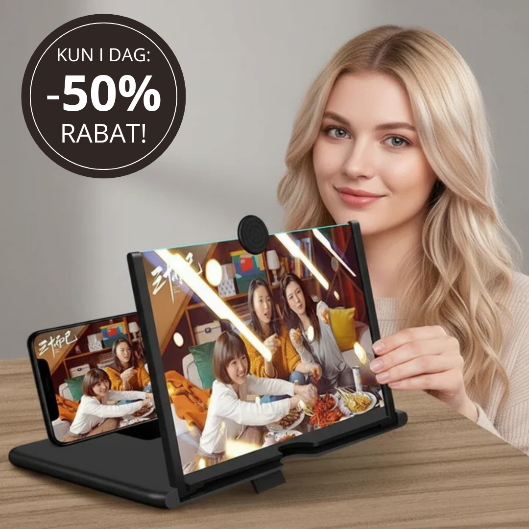 ViewMaster™ | HD-skærmforstærker til smartphone