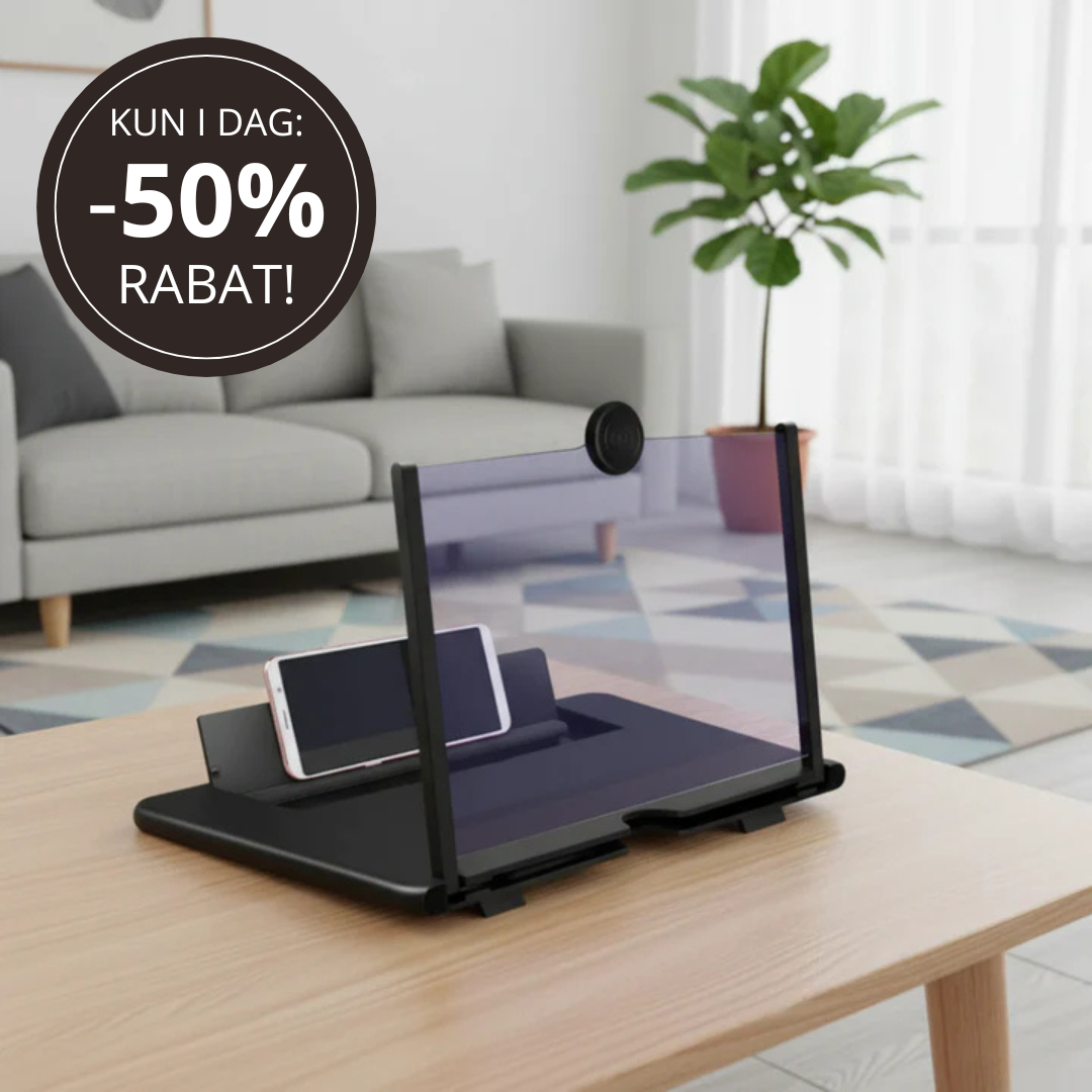 ViewMaster™ | HD-skærmforstærker til smartphone