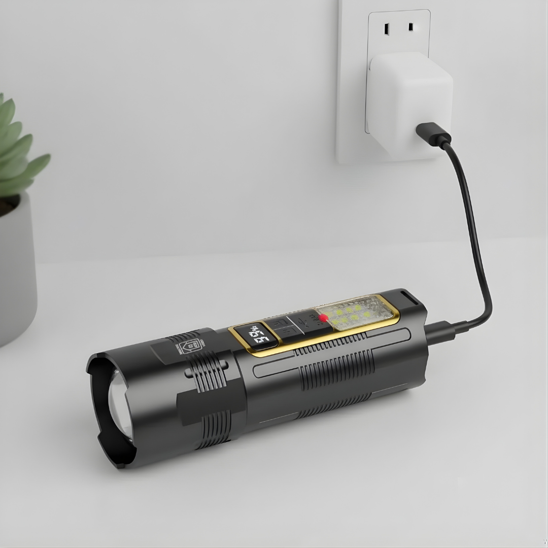 SuperBright™ | 300m Genopladelig LED-Powerlampe