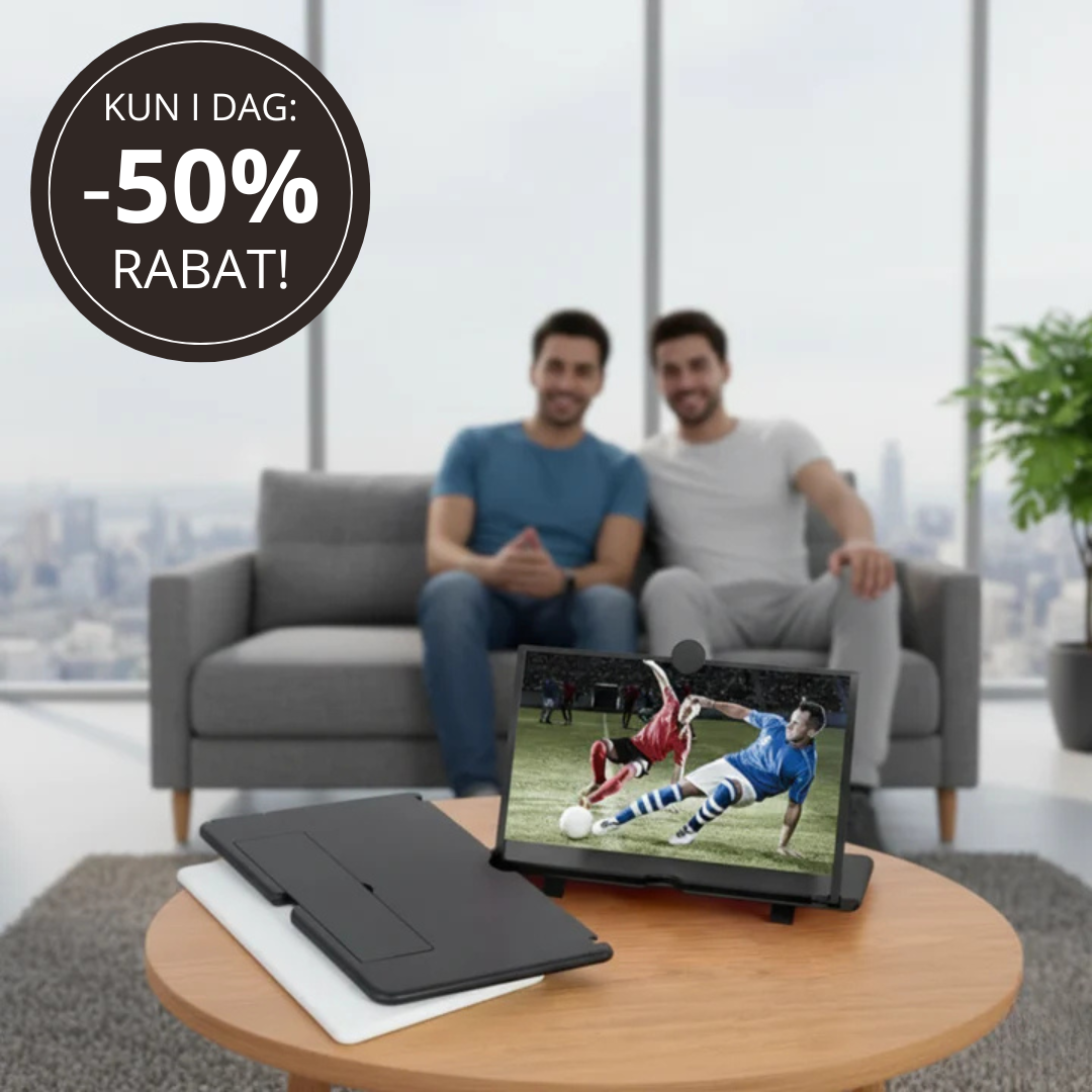 ViewMaster™ | HD-skærmforstærker til smartphone