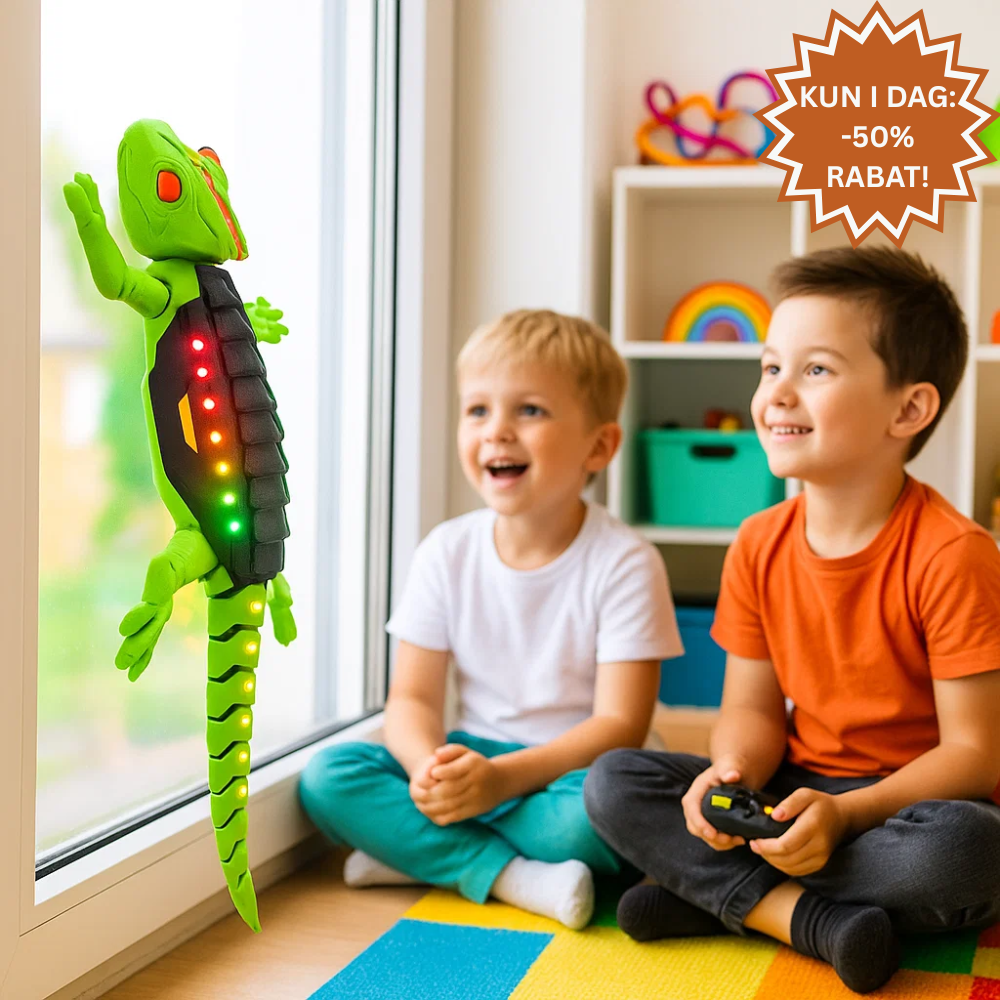 WallCrawl™ | Den fantastiske klatre-øglegadget