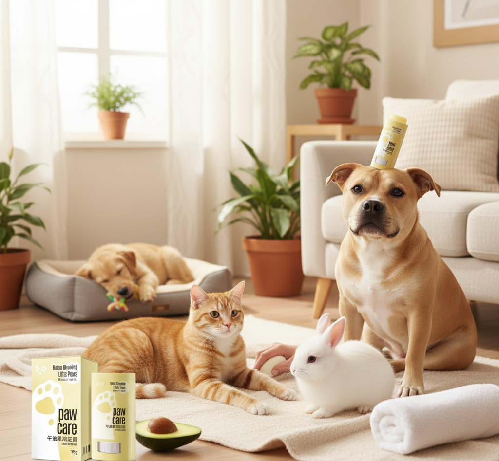 PawLuxe™ | Fugtighedspleje til hunde- og kattepoter