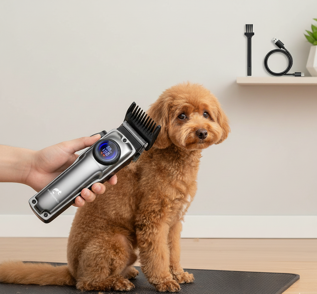 FurTrim™ | Professionel trådløs hundeklipper til alle pelstyper