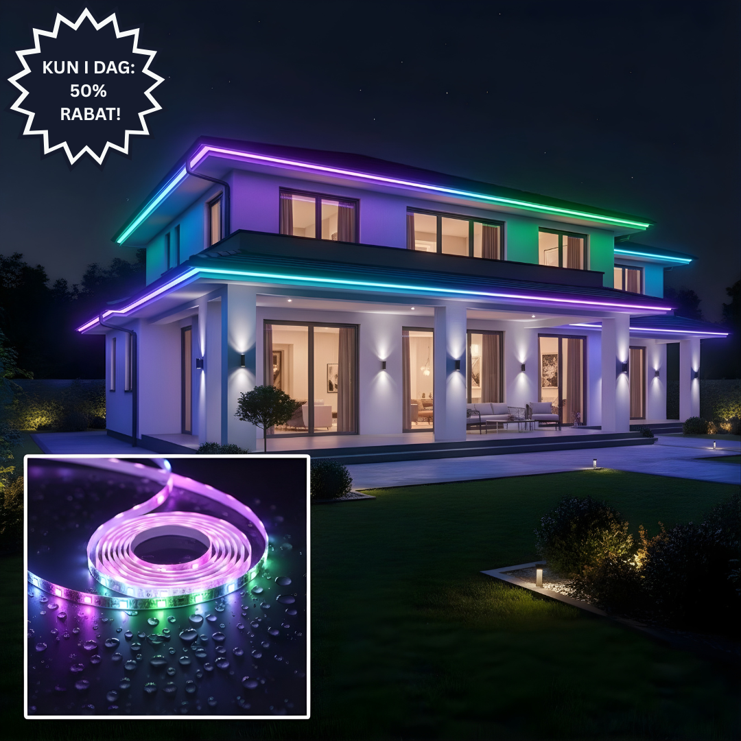 ChristmasLight™ | Permanent, intelligent udendørs LED-belysning
