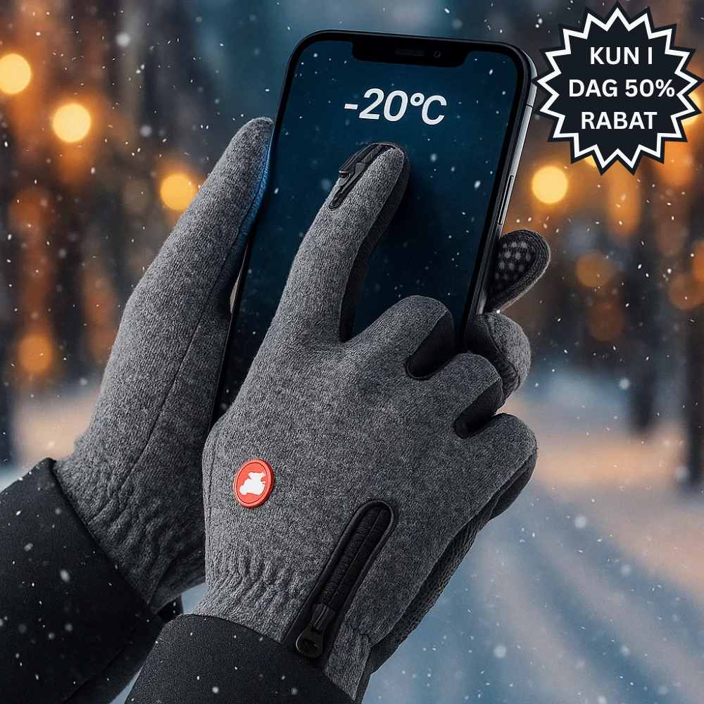 TouchGlove™ | Ultra-varme vinterhandsker til mænd og kvinder